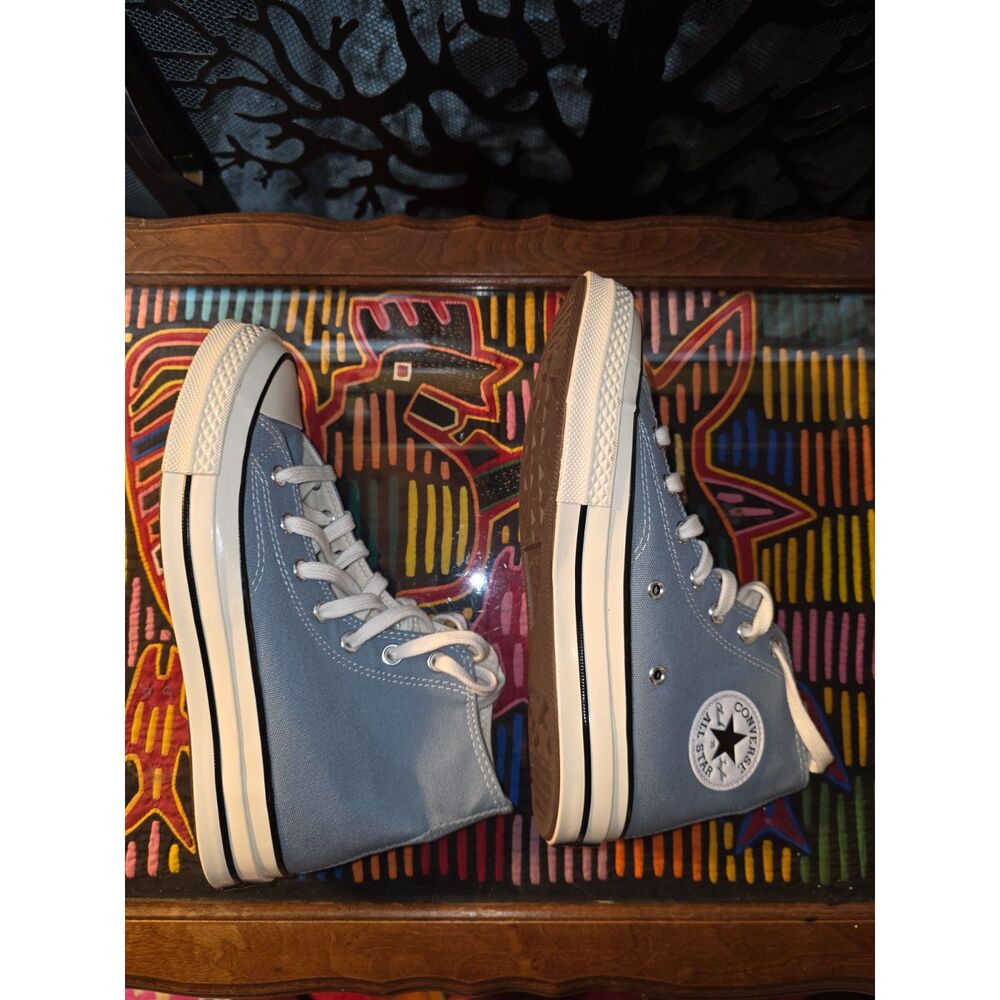 Converse Chuck Taylor All Star High Top Blue Canvas Mens 6 Womens 8 EU 39 NWOB - Picture 11 of 12